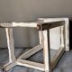 Tabouret d'atelier patiné ancien