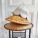 Rattan and wicker flower suspension