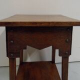 Antique oak piede stalle