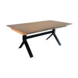 Industrial extension dining table