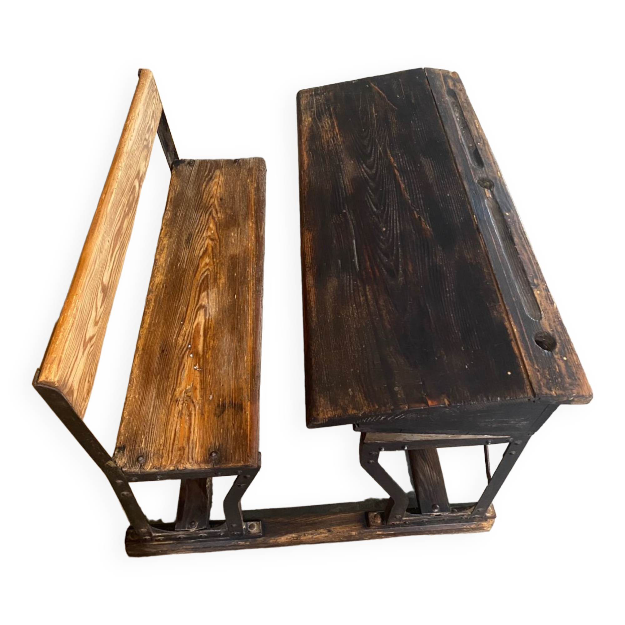 Double school desk 1900