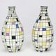 Vases Villeroy et Boch 1950