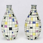 Vases Villeroy et Boch 1950