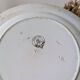 Antique round dish from Creil & Montereau, “Venetian” decor, late 19th century