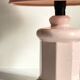 Vintage Pink Ceramic Lamp