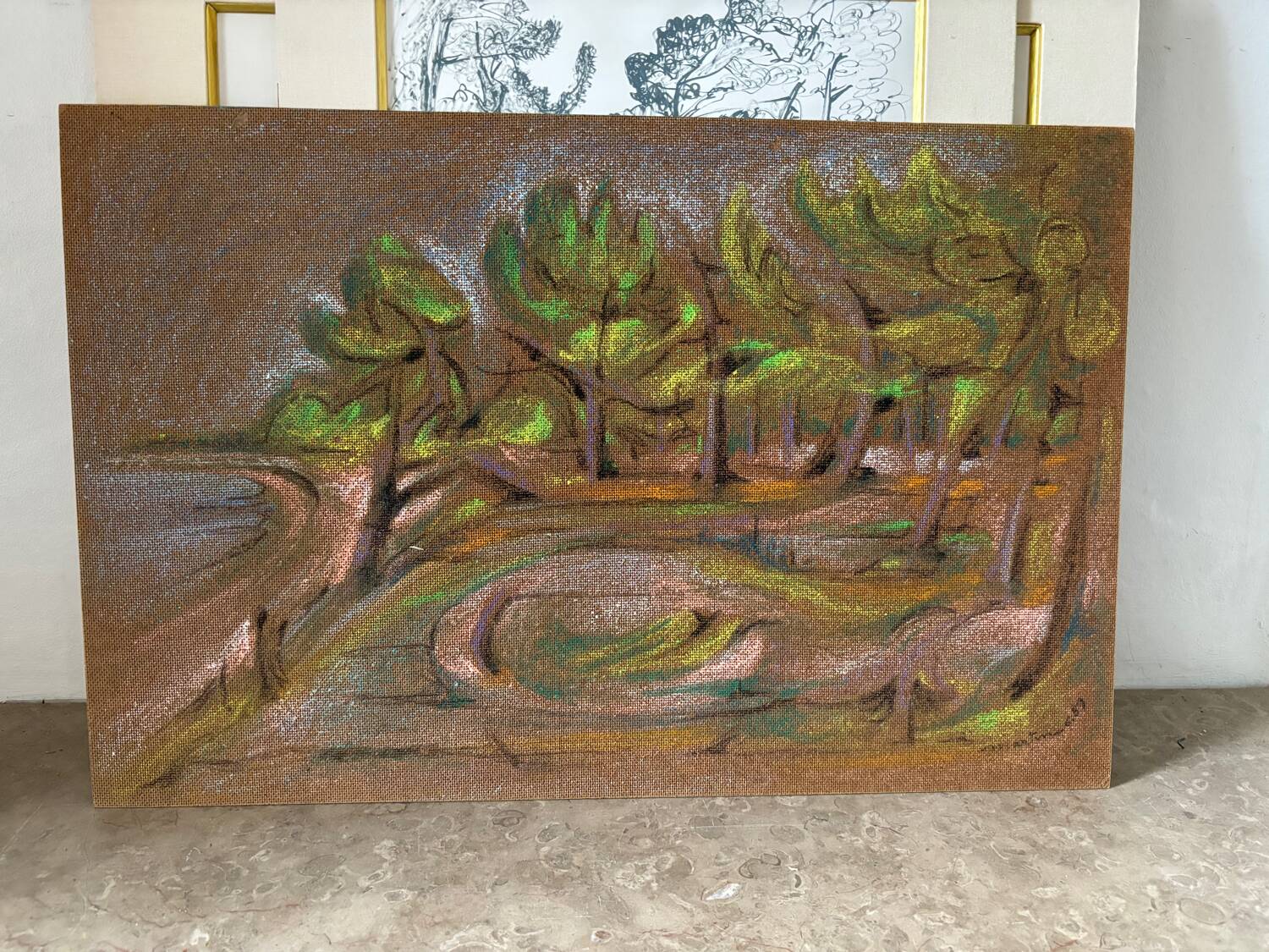 Landscape signed Paul Martin