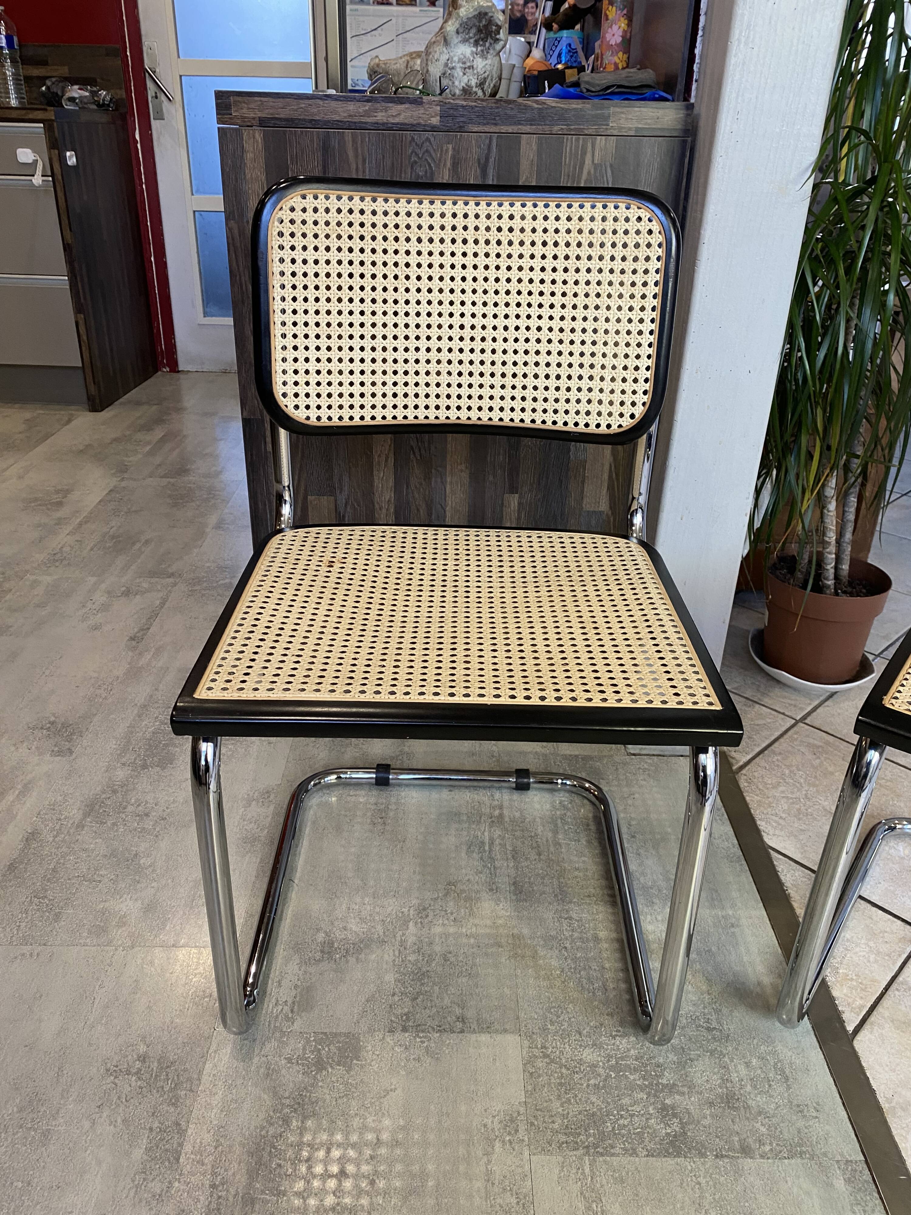 Cesca B32 chair vintage Marcel Breuer Italy