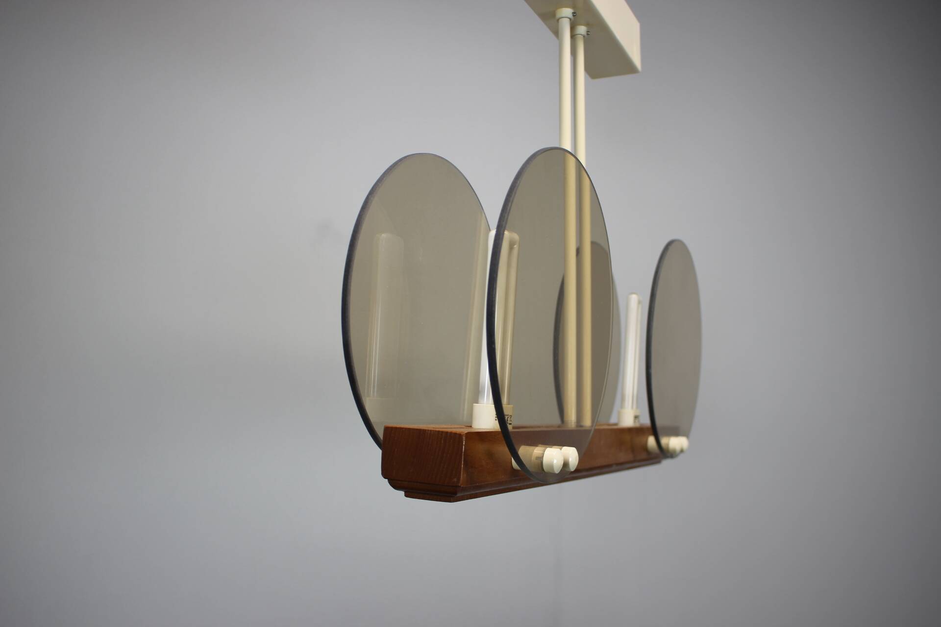 Vintage chandelier by Inva Litomerice, 1980s