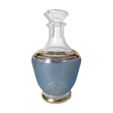 Carafe bleue art déco