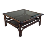 Table basse en bambou