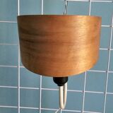 Louis kalff (1897-1976) for philips, pair of nx40 wall lights in wood, opaline glass, and lacquered metal,