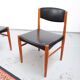 Mid Century Teak Jalk Glostrup Chairs 1960s Retro Vintage (6 pcs)