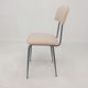 Set of 4 Italian Metal Dining Chairs, 1960's