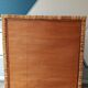 Commode vintage rotin osier bambou
