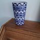 Blue and White Ceramic Decorative Vase Robert Picault