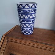 Blue and White Ceramic Decorative Vase Robert Picault