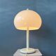 Dijkstra table lamp - vintage mushroom desk lamp - white Space Age light