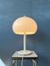 Lampe de table Dijkstra - lampe de bureau champignon vintage - lumière Space Age blanche