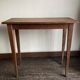 Console d'atelier en chêne massif 1950
