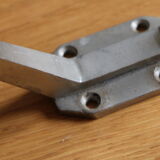 Aluminum peg double hook