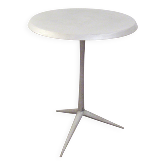 Aluminium cast iron side table from the 1980s.