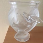 Vase cristal ancien  signé Lalique
