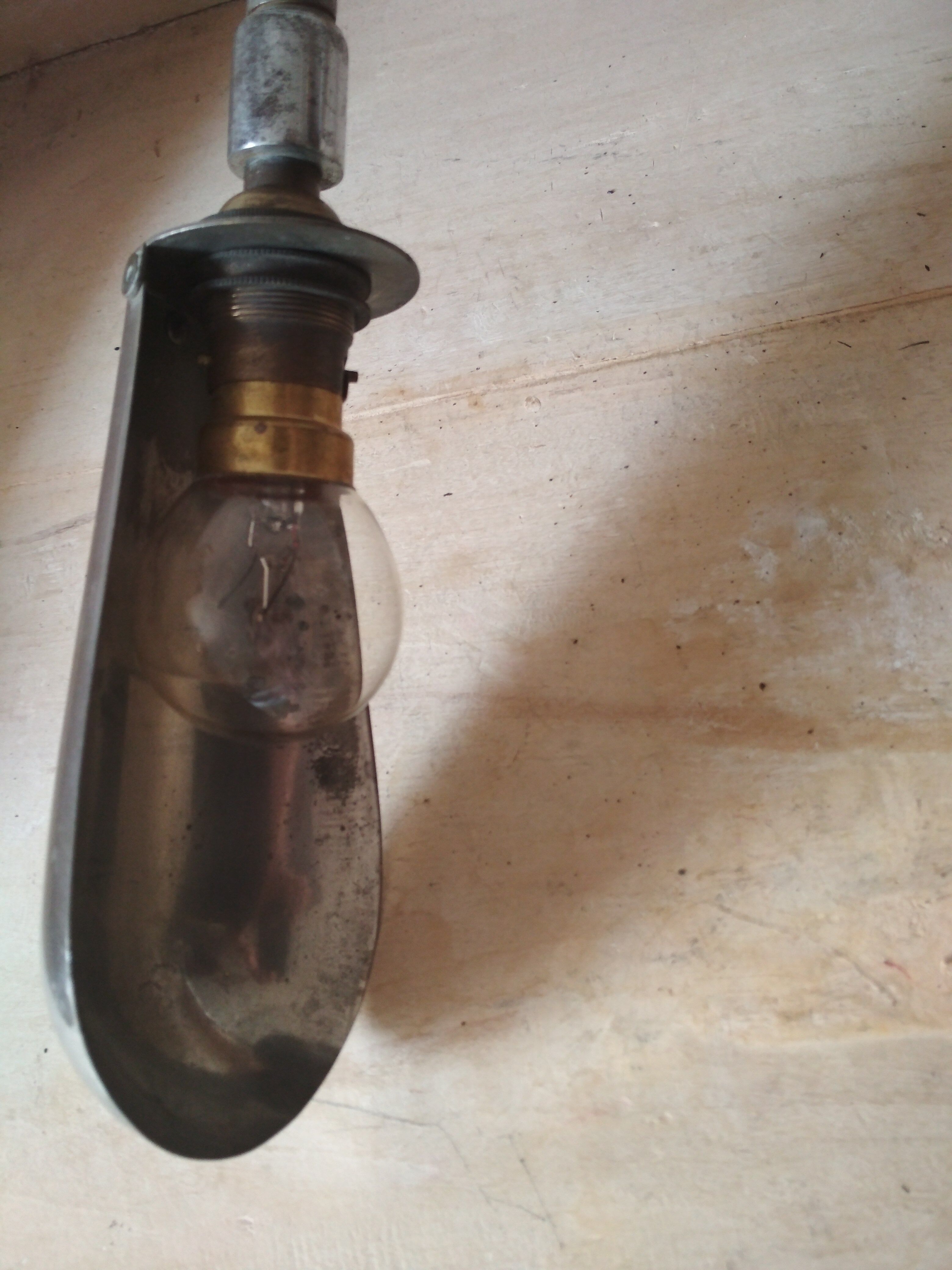 Industrial wall lamp office - flexible rod