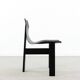 Chaise tre3 par angelo mangiarotti pour skipper, italie