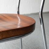 Set of 4 'B257' dining chairs by Emile Guillot, 1920s