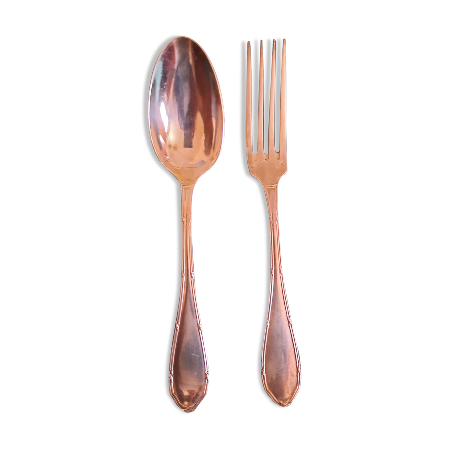 Silver metal housewife