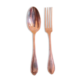 Silver metal housewife