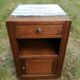 Art deco bedside on marble