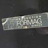 VINTAGE 1970 CUBE BAR BY JEAN GARCON FOR FORMAG 70S SPACE AGE PLASTIC NO