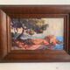 Southern landscape painting, signed oil painting, 1930