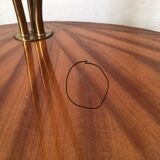 Floor lamp table
