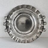 Coupe ou coupelle art déco moderniste en métal argenté estampillé - a voir !!!