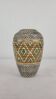 Stoneware vase signed Breugnot