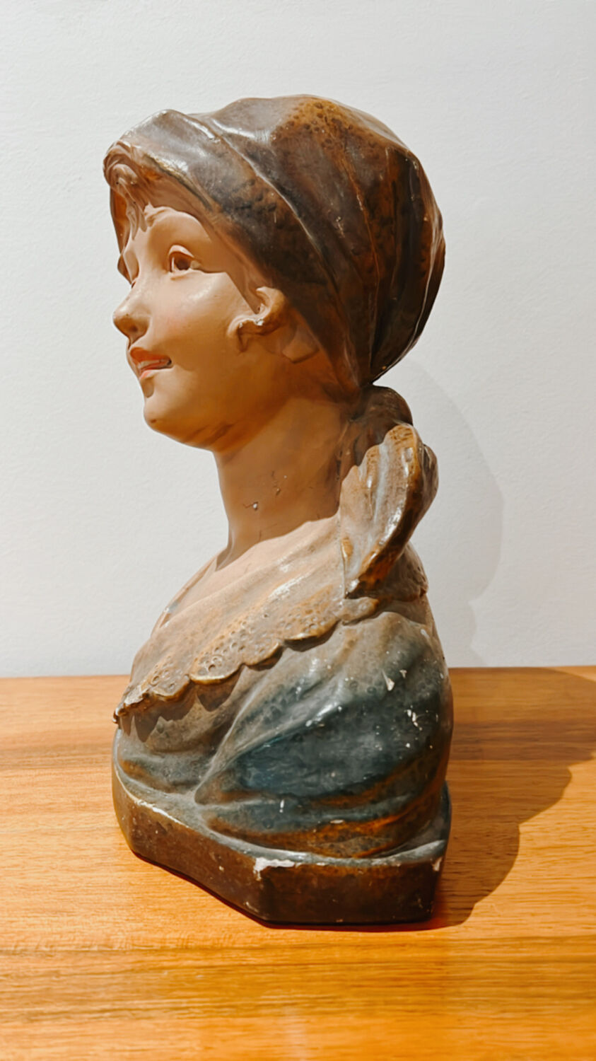 Vintage plaster bust
