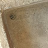 Dressed stone sink