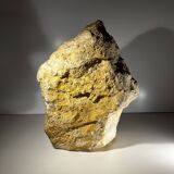 Marble bust/mask sculpture, Georg Glaser "Woman's Face" ca 1980