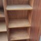 Two-door modernist shelf cabinet, art deco