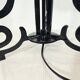 Paire Unique de Lampes de Table/Art Déco/Vintage – Bourgogne et Or/Années 1980