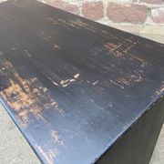 Low sideboard Early XXth wood painted