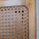 4 chaises cannées art deco