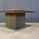 Table basse triangulaire de style Kingma, années 1970