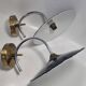 Wall lights in enamelled sheet metal