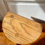 Wooden tripod stool