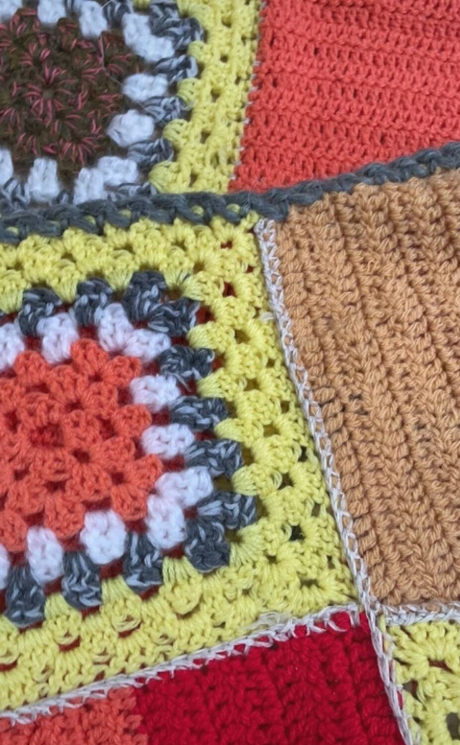 crochet granny blanket