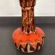 Baudin flamed ceramic pitcher-vase, 1970s