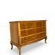 Commode italienne en noyer du milieu du siècle, années 1960.